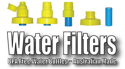 Water bottle filters
