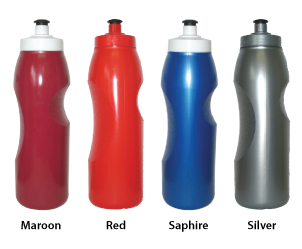Gripper water bottle colours