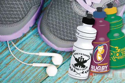 Water bottles for all sports and promotions