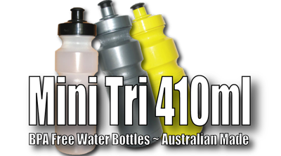 Mini Triathlon 410ml Water Bottle