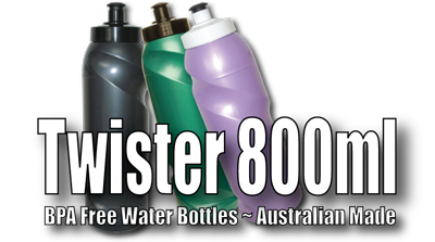 Twister 800ml Water Bottle