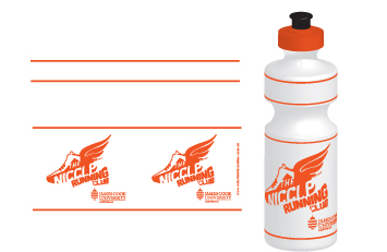 water bottles for Nivcci.P Running Club