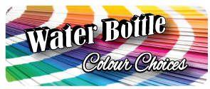 Water bottle print colours